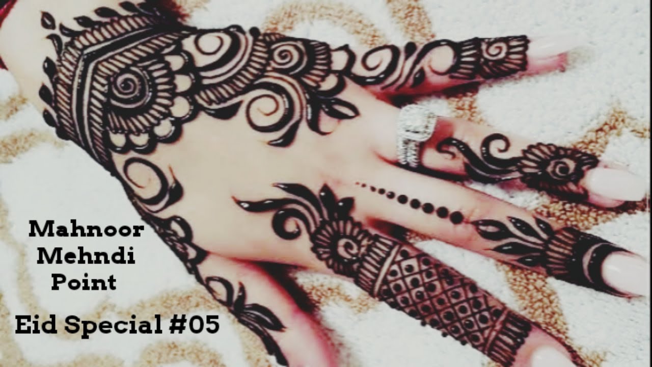 Eid Special # 05 Stylish Backhand mehndi design Easy mehndi design ...