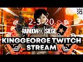 KingGeorge Rainbow Six Twitch Stream 2-3-21