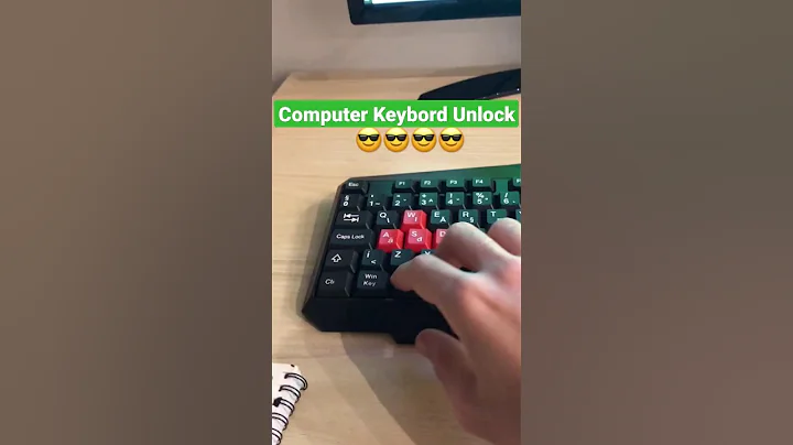 How to unlock Keyboard | Computer Keyboard Unlock Shortcut key #shorts #keyboard #viralshorts