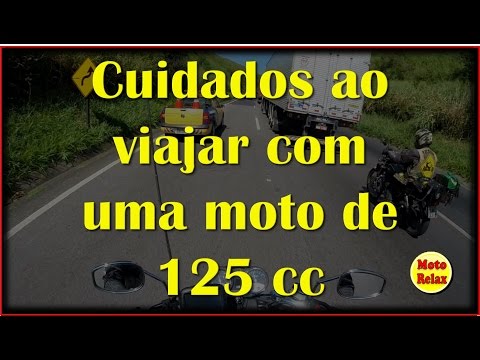Vídeo: Uma motocicleta 125cc pode ir na rodovia?