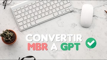 Convertir Partición MBR a GPT Sin Perder Datos 2022 ✔