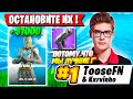 TOOSE И ВОЛОДЯ СНОВА ВЫИГРАЛИ ТУРНИР ФОРТНАЙТ В НОВОМ СЕЗОНЕ! ТУЗ И KXRVINHO FORTNITE GAMEPLAY