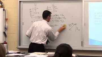 projectiles at an angle Part 2