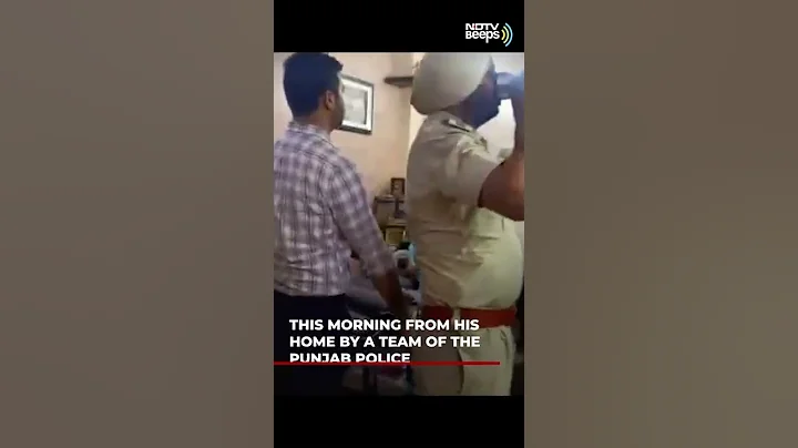 BJP's Tajinder Bagga Arrested, Hauled Out By Punja...