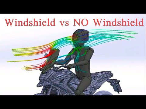 Windshield vs No Windshield Motorcycle