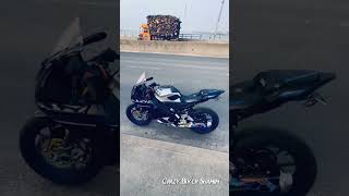It's R15M #viralvideo #r15 #shortvideo #crazybikershamim #topspeed