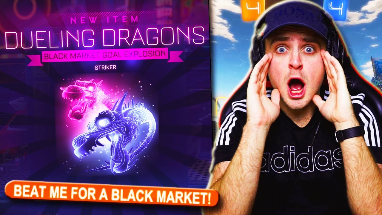 I Changed my Name to "BEAT ME FOR A BLACK MARKET" in Rocket League & What Happened Next Was UNREAL..