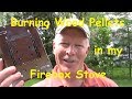 Burning Wood Pellets in my Firebox Stove