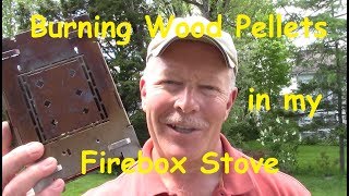 Burning Wood Pellets in my Firebox Stove