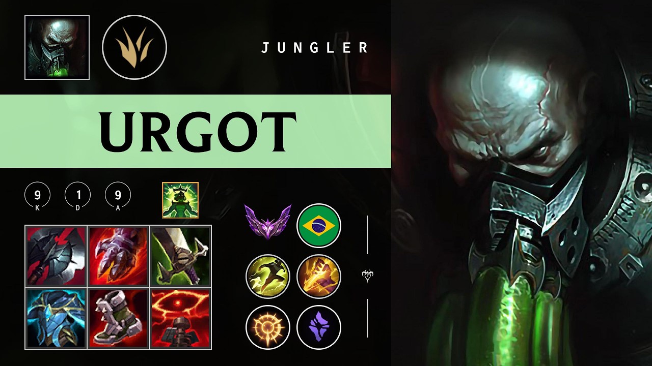 Urgot Jungle vs Wukong - BR Master Patch 26.04