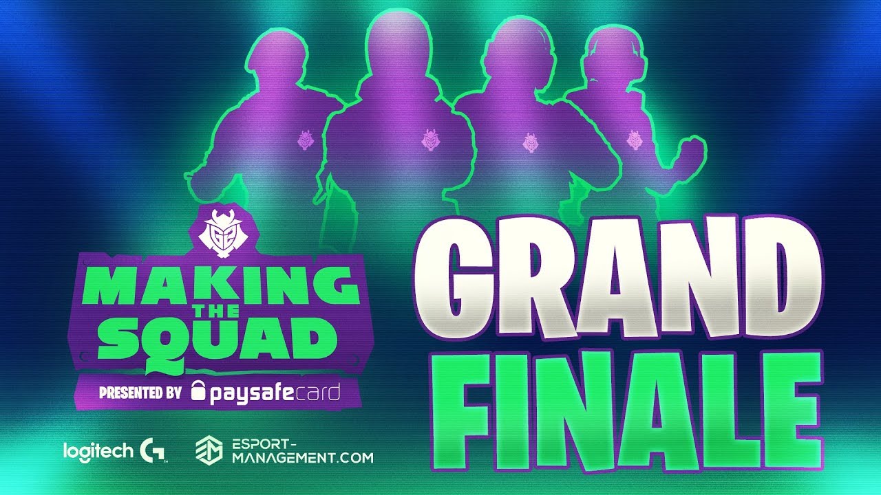 gaming logo Making The Squad Grand Finale | G2 Esports Fortnite