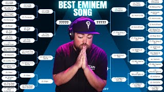 The Best Eminem Song Bracket