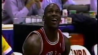 RARE FOOTAGE MJ 1990 All Star Shooting 3pt contest