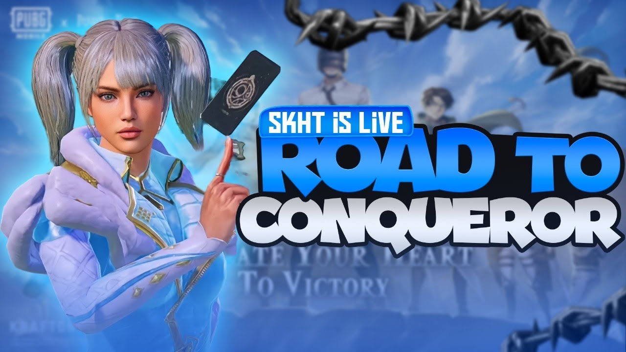 LIVE 24 Hours Non Stop Rank Push 🔥 Road to Conqueror PUBG #skhislive # ...