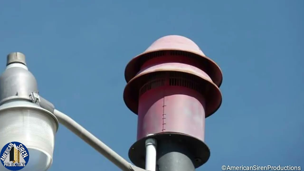 Tornado Siren Ambience, Pike County, Illinois (2017) (Pike County iL Siren Test)
