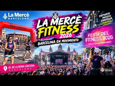 BARCELONA SE MUEVE: LA GRAN FIESTA FITNESS DE LA MERCÈ 2026