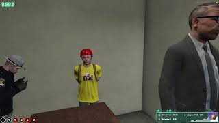 Crane Finds out About Jimmy's Punishment at MRPD - Penta  || GTA 5 RP NoPixel