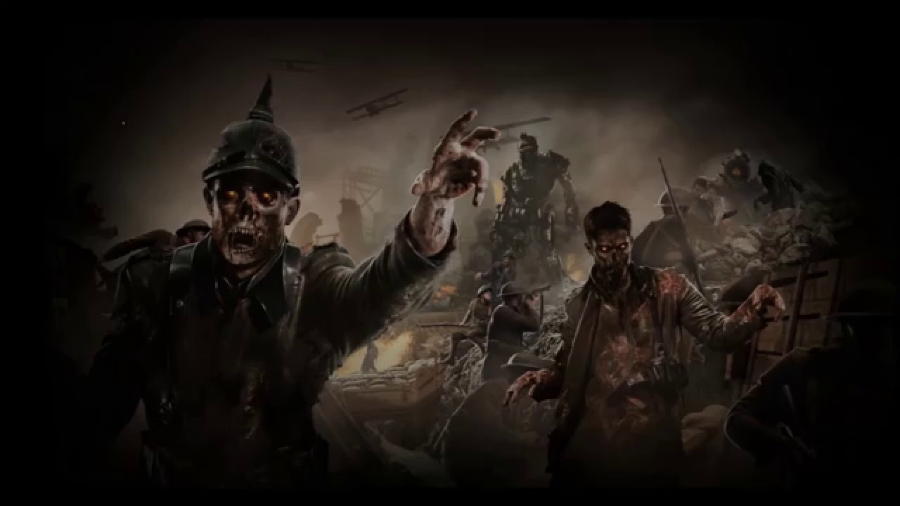 Восставшие павшие. Зомби нацисты Call of Duty Black ops.