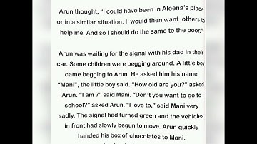 HFCUPS Std 4 Moral Science Chapter 9