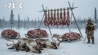 5000kg Reindeer Hunt in –71°C Yakutia | Feeding an Entire Frozen Village