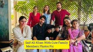 Saif Ali Khan With Cuti family members photos Pic 😍💖🥀#edit #viral #video @Beautyofworldfashionss