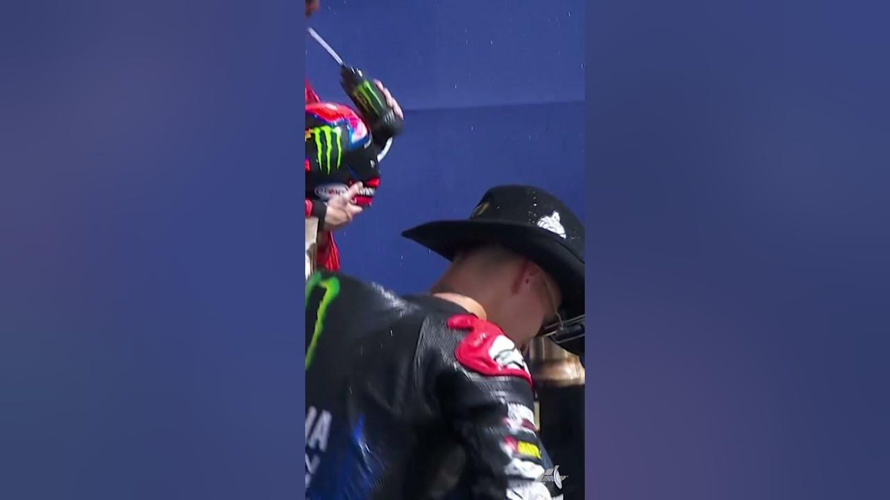 Fabio Quartararo - shoey | 2021 #AmericasGP