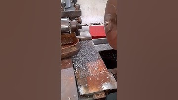 How to drill By Lathe Machine, Mechanical Workshop. #machine