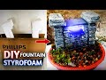 Beautiful Tabletop Indoor Water Fountain STONE WALL IMAGINATION with Styrofoam