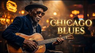 Slow Blues Guitar & Chicago Soul for Midnight Relaxation | Blues Music Night Vibes