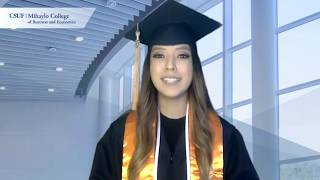 CSUF College of Business and Economics Class of 2020 Commencement Speaker Martha Leon