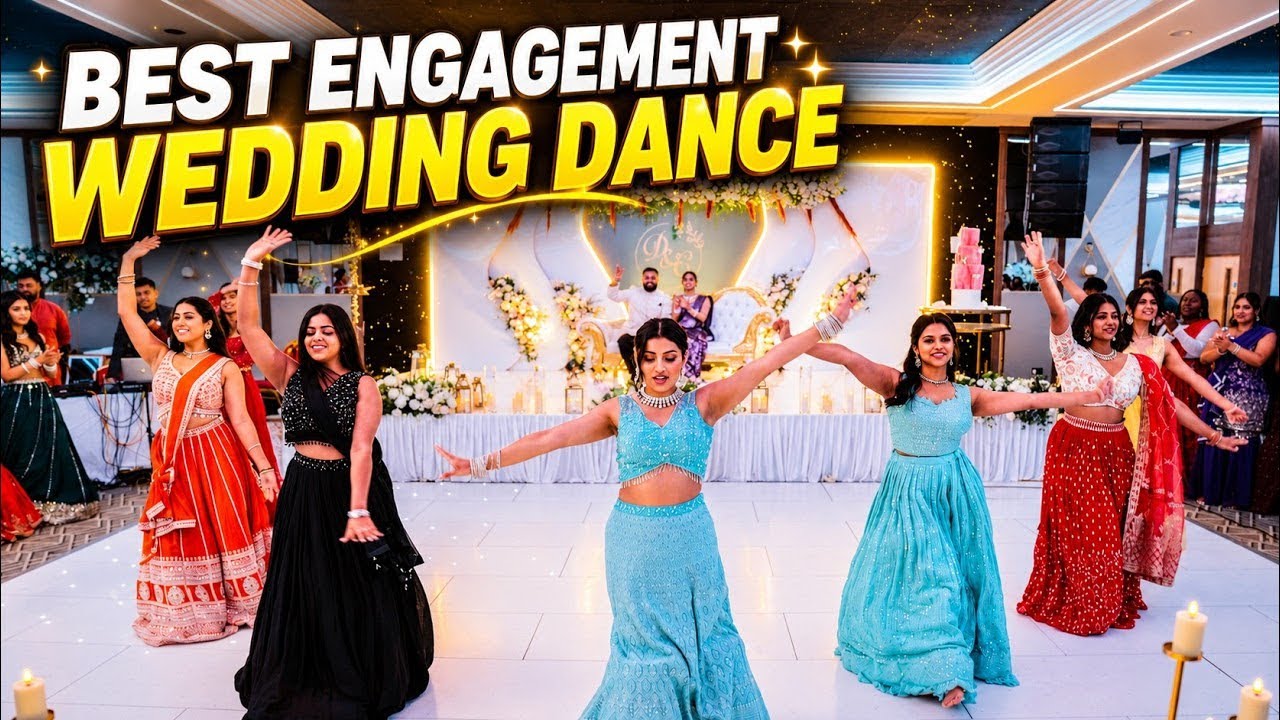 Daron & Clareena | Best Engagement Wedding Dance By Little Sis & Besties | Knanaya Engagement