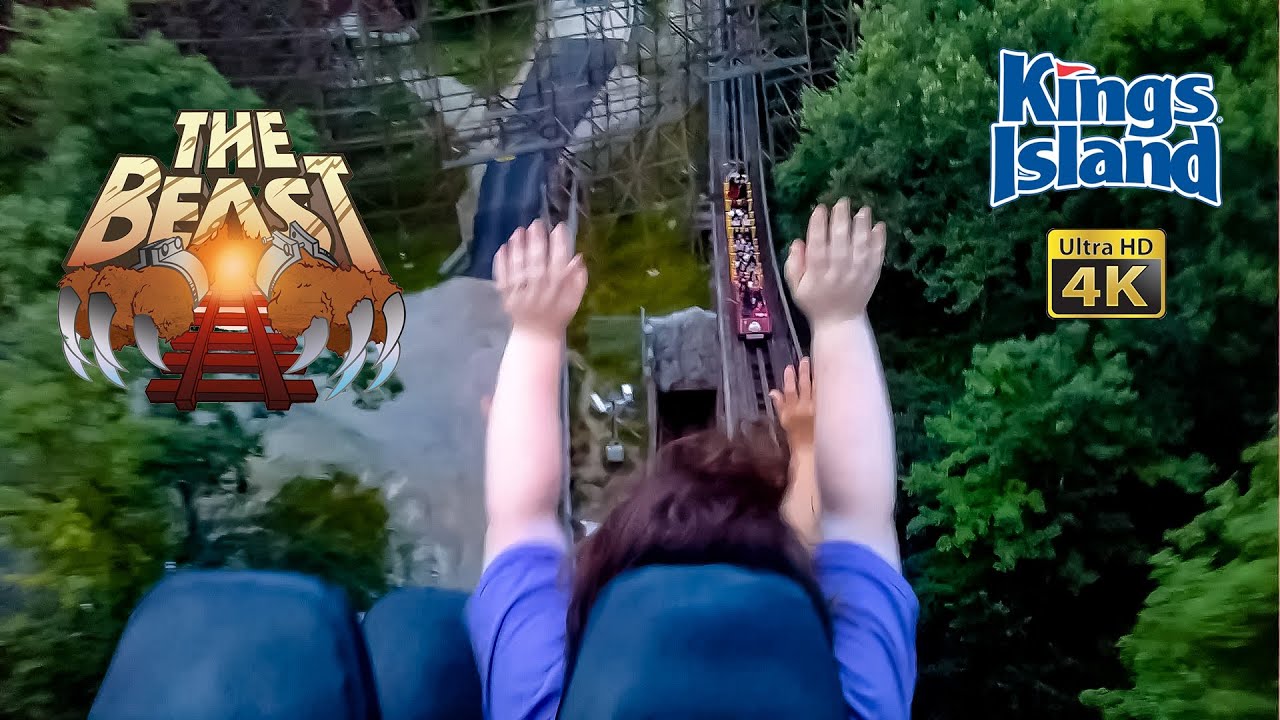 2022 The Beast Roller Coaster On Ride HD POV Kings Island YouTube