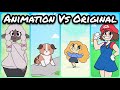 Animation Vs Original | TikTok Compilation from @alexrabbit