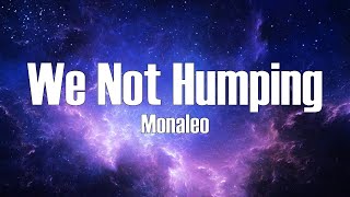 Monaleo - We Not Humping (Lyrics)