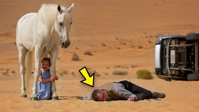 HOMBRE RICO ABANDONA HIJA en el DESIERTO, PERO NO ESPERABA QUE UN CABALLO HARÍA ESTO… - YouTube