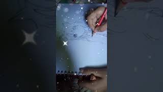Anime cartoon character with long hair