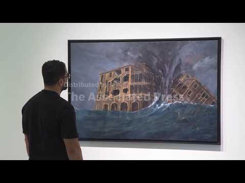 An exhibition of paintings showcases contradictory facets of Beirut