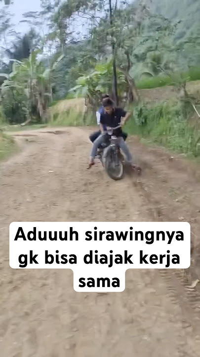 Aduuuh sirawingnya gk bisa diajak kerja sama #kampunghalaman #ayahkejora #lestikejora