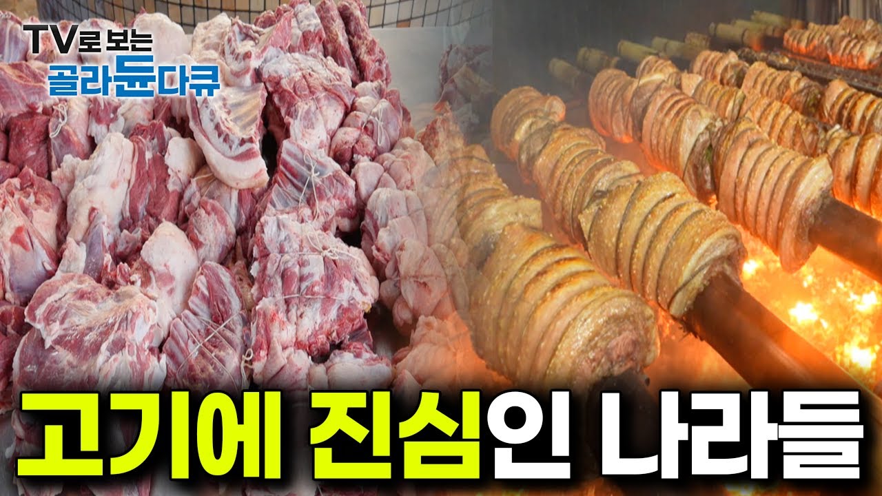 주위에 제대로 된 바다 없는 전세계 ‘고기의 나라’들 모아보기｜#골라듄다큐