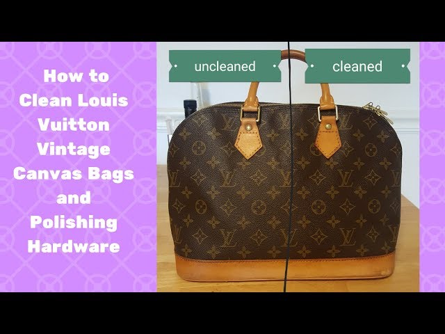 LOUIS VUITTON 101: CARING FOR CANVAS