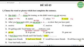 [57] - ĐỀ SỐ 3 - Giải đề 30 câu trắc nghiệm Câu 1 - 18