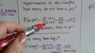 Grade 6 Math #8.4, Making Predictions from theoretical probability