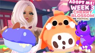 CABBIT! WEEK 3 CHERRY BLOSSOM ADOPT ME!