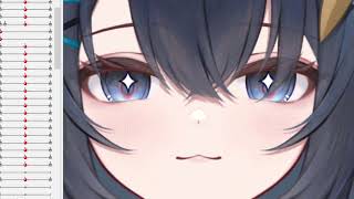 [ LIVE2D ] Cute Reactive Face Without Toggles!
