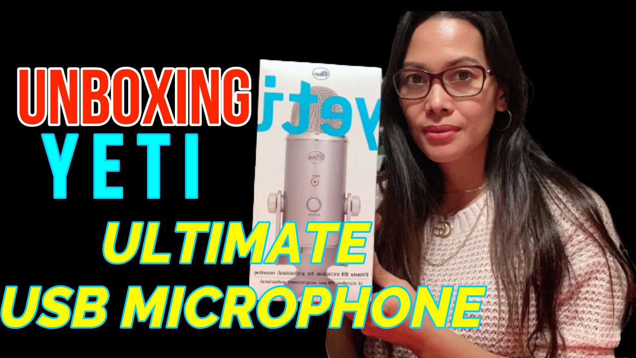 BLUE YETI ULTIMATE MICROPHONE | UNBOXING|  BUTTON FUNCTIONS
