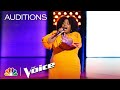 The voice 2018 blind audition  kymberli joye run to you
