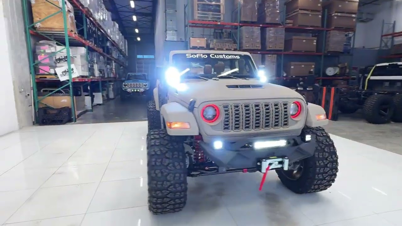 2025 Jeep Gladiator Custom Kevlar Gobi Desert (Tan) - Stock# 545517