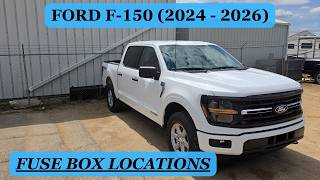 Ford F-150 - FUSE BOX LOCATIONS 2024