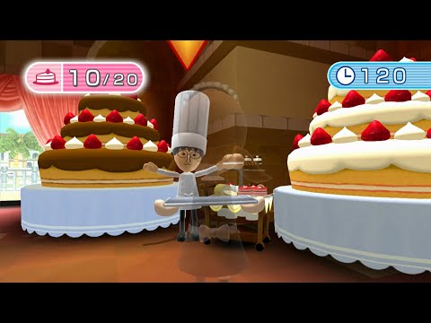 Wii Fit U Dessert Course Advanced 250 Play As Lucia ウェイター 上級