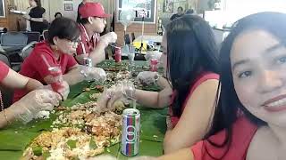 Boodle Fight | Life Group Sisters | Attending Ellaijahs Birthday Celebration